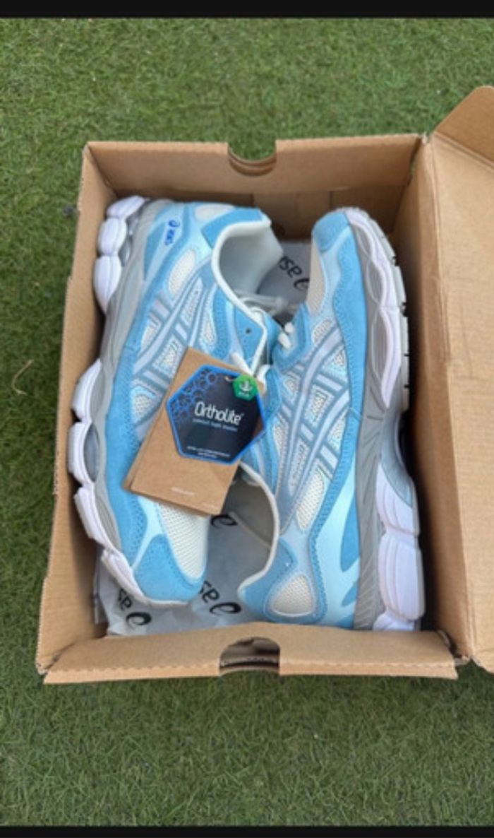 Chaussure Asics gel nyc bleu - photo numéro 5