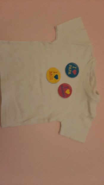 T shirt manches courtes fille 18 mois