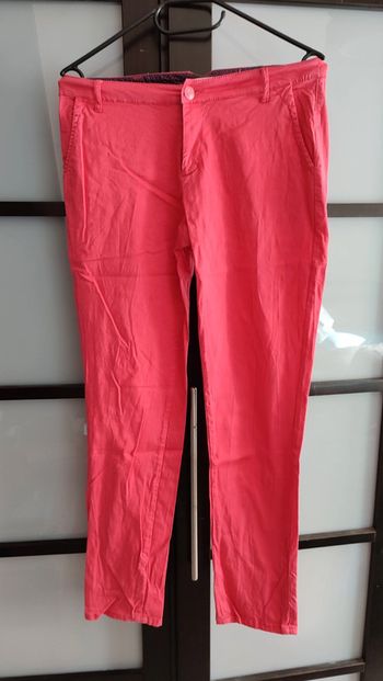 Pantalon 7/8 rouge