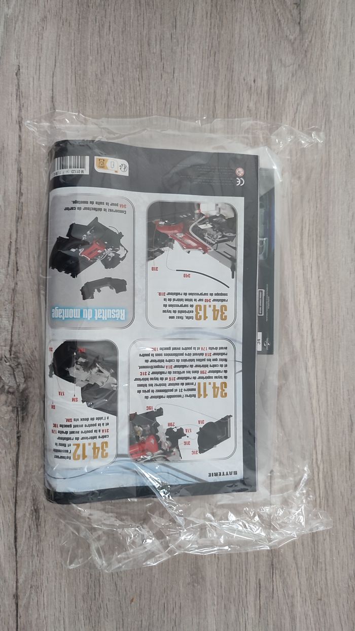 Lot fascicule avec pièces numéro 34 n°34 Nissan Skyline GT-R R34 Fast & Furious de Brian O'Conner 1/ - photo numéro 2