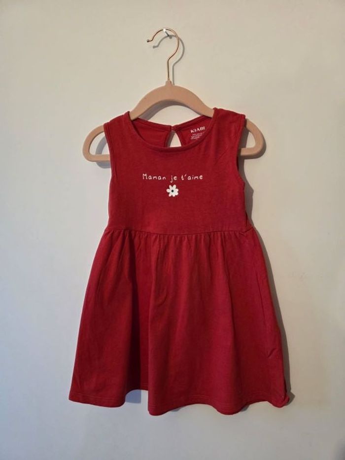 Robe Kiabi Je t'aime Maman