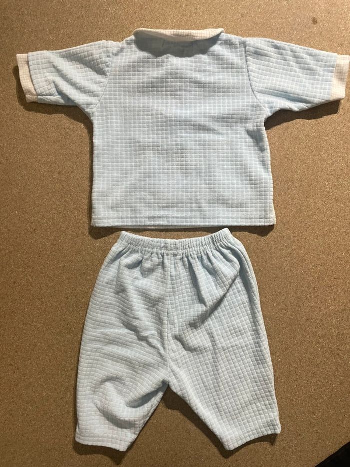 Pyjama garçon sucre d’orge 3 mois - photo numéro 2