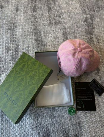 Casquette gucci rose