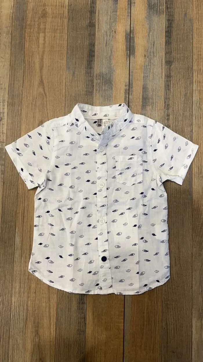 Chemise manches courtes