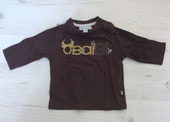 T shirt manches longues Obaibi 6 mois