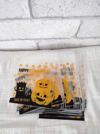 Lot de sachets pour bonbons halloween