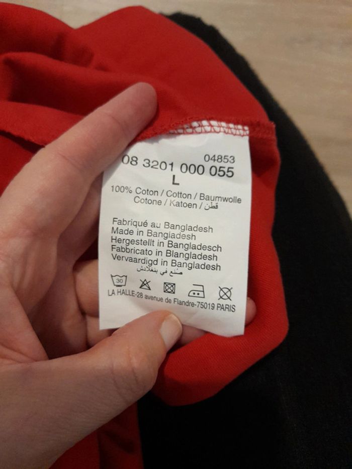 Tee shirt col V - photo numéro 5