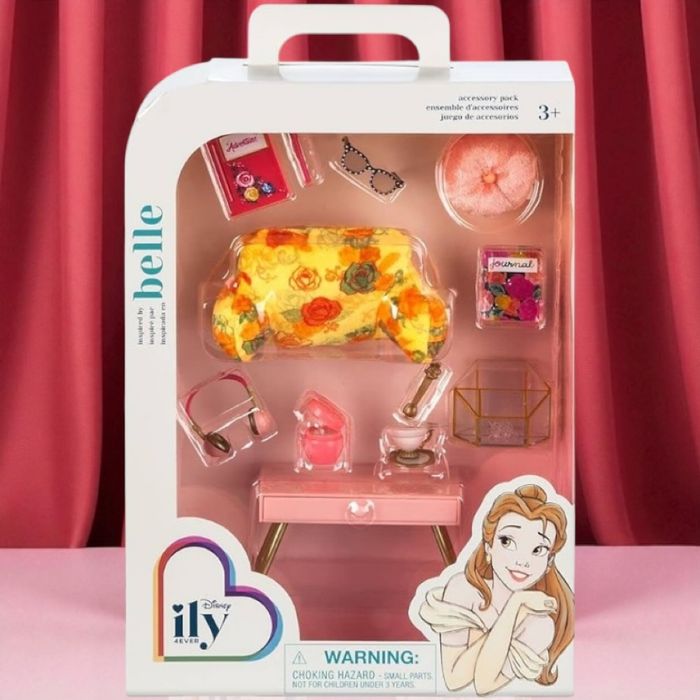 Set d’accessoires Ily 4Ever Disney inspiré de Belle