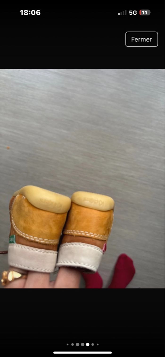 Kickers bébé garçon taille 19 - photo numéro 2