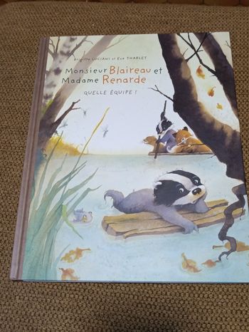 Monsieur Blaireau et Madame Renarde quelle équipe ! Par Brigitte Luciani