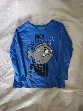 T-shirt manches longues 4 ans 