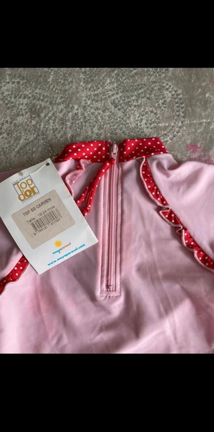 Maillot de bain anti UV 18/24 mois neuf - photo numéro 3