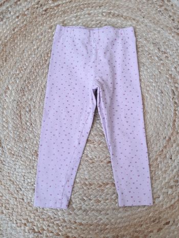 Legging rose 12 mois