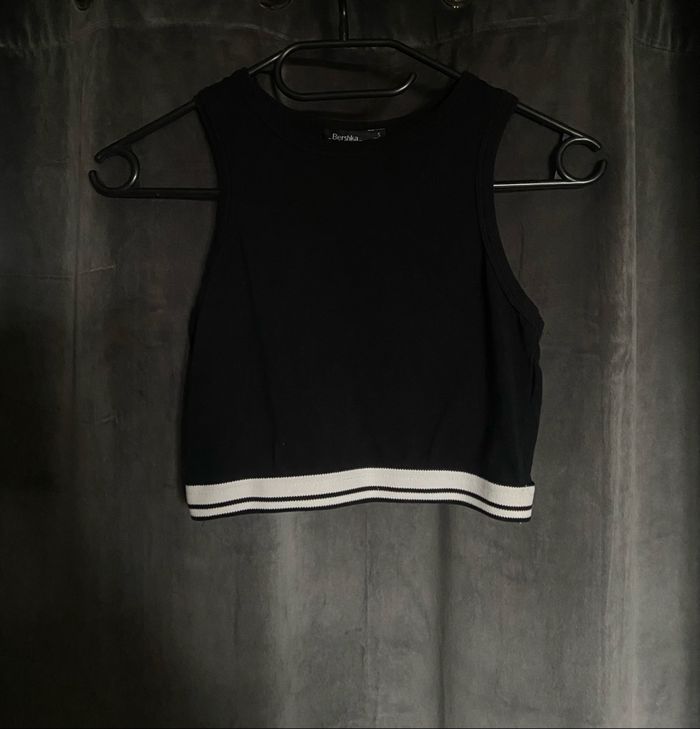 Brassière crop top
