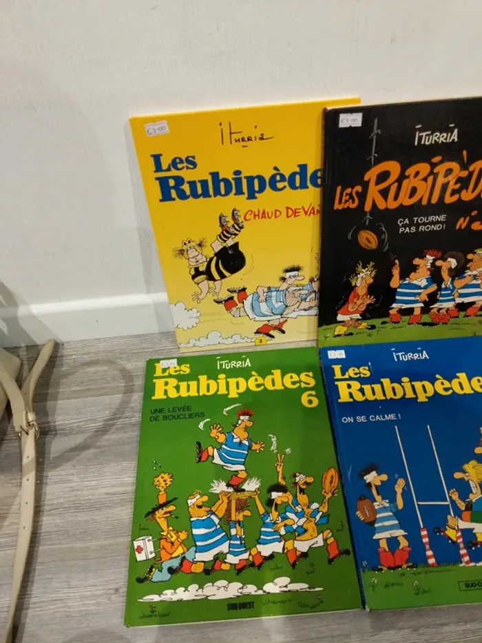 Lot de 4 BD - Les rubipèdes - photo numéro 2