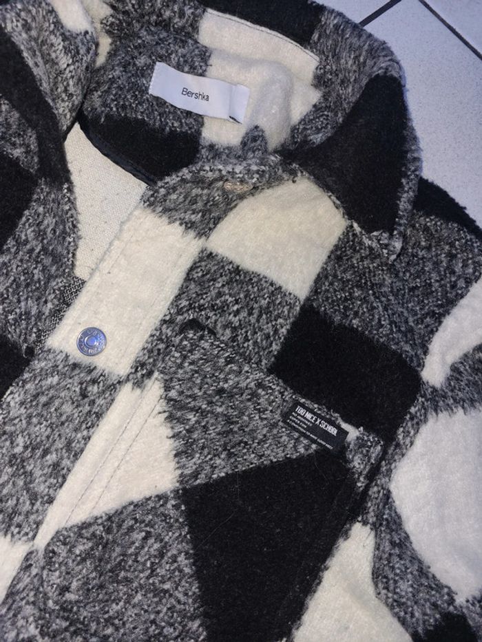 Veste sur-chemise Bershka - photo numéro 2