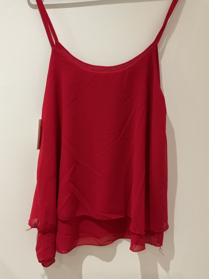 Top femme taille unique (34-38)- neuf avec étiquette - photo numéro 3