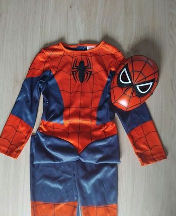Déguisement Spiderman 7 - 8 ans Complet Garçon Carnaval 🕸