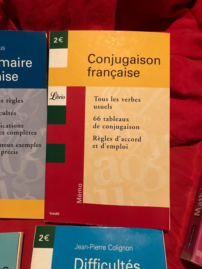 Lot de 4 livres de français - photo numéro 3