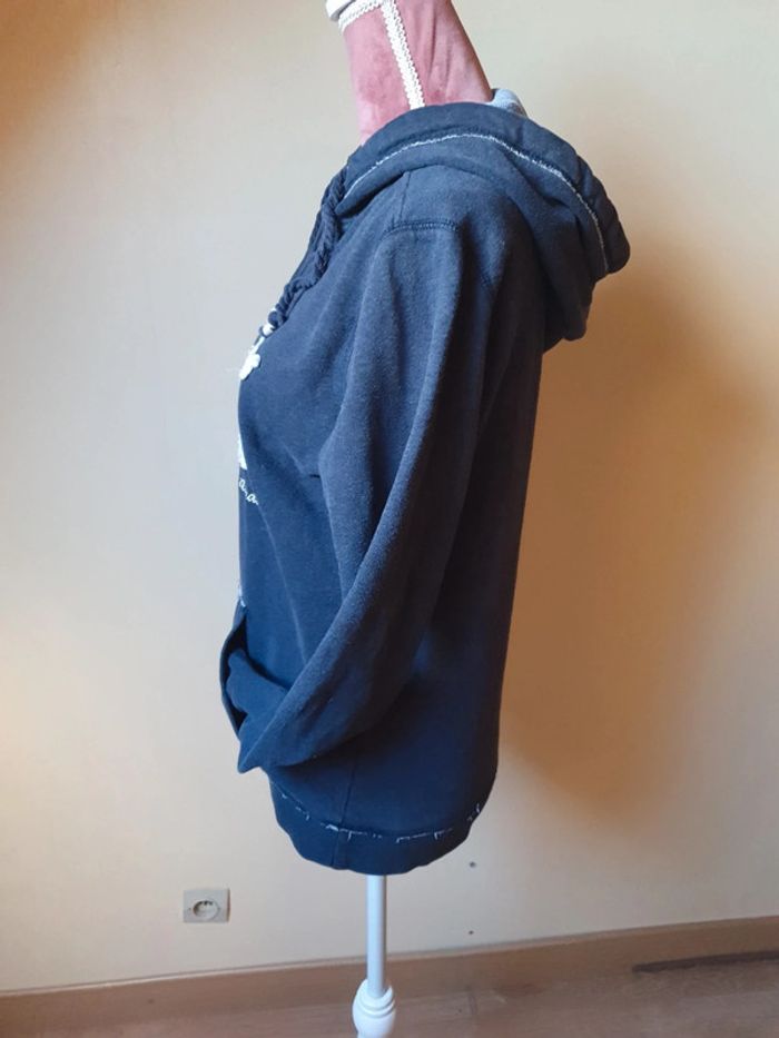 Sweat a capuche effet vintage - photo numéro 3