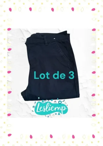 Lot de 3 pantalon chino 12 ans primark