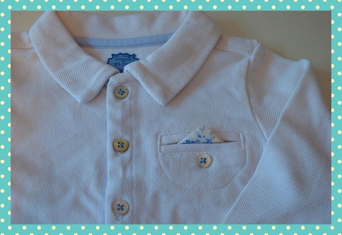 chemise manche longue Sergent Major blanc taille 12-18 mois / 80 cm - photo numéro 2