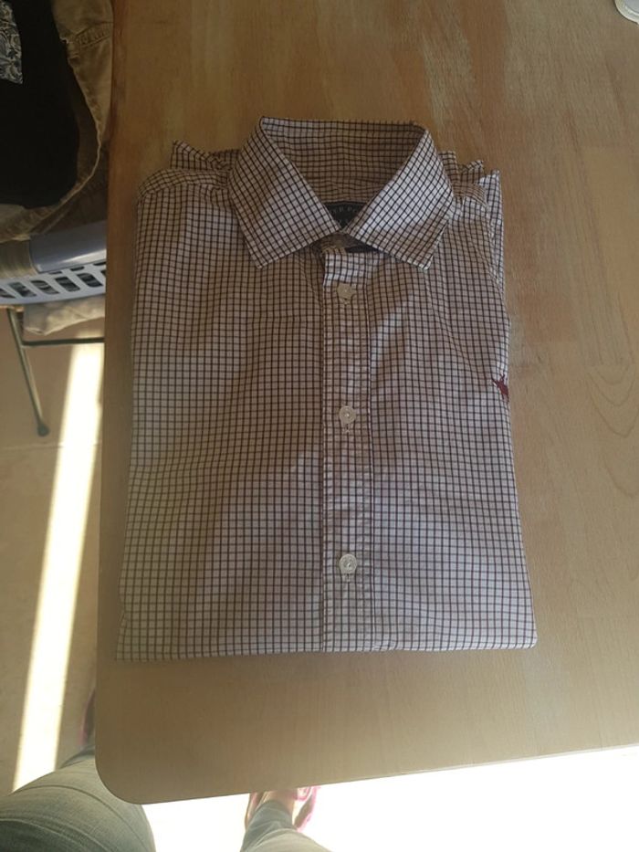Chemise homme a petits carreaux - photo numéro 7