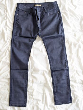 Pantalon enduit