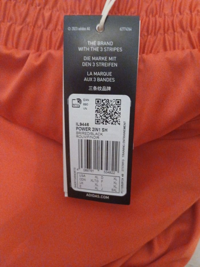 short running adidas femme taille Xl - photo numéro 4