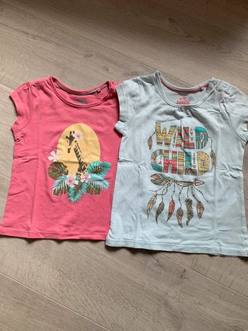 Lot de 2 t shirts fille 2-3ans