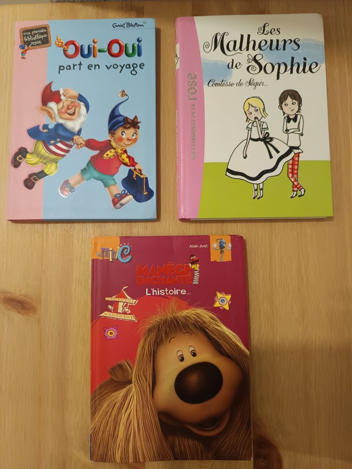 Lot de 3 livres jeunesse