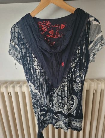 Tee-shirt tunique desigual taille M