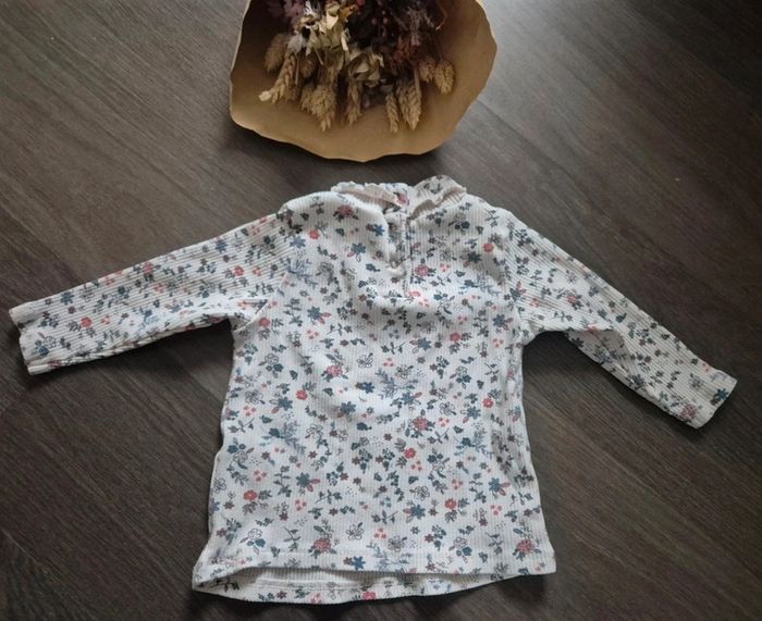 Magnifique t-shirt côtelé TAO 6 mois - photo numéro 4