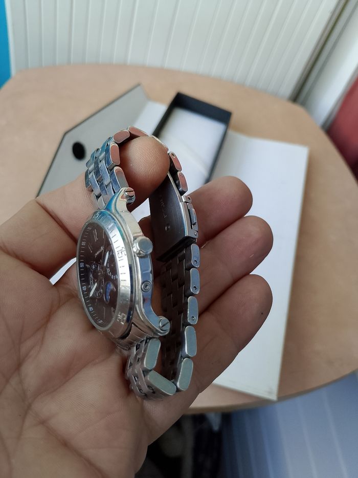 Montre chronographe Rodania phase de lune - photo numéro 3