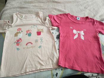 2 t shirt 6 ans