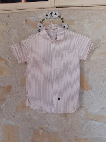 Chemise à manches courtes garçon 8 ans