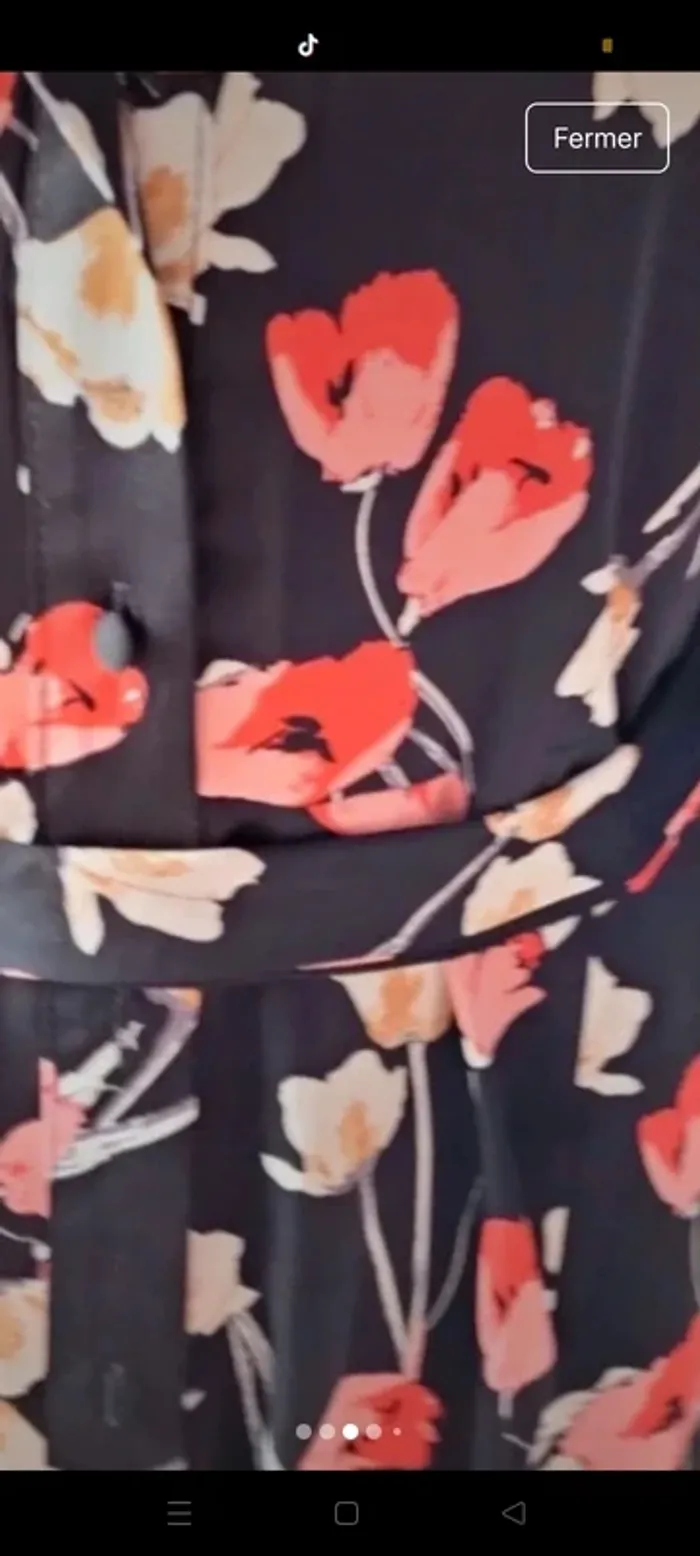 Robe longue fleurie - photo numéro 3