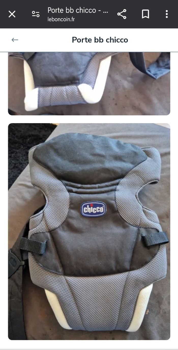 Porte bebe - photo numéro 2