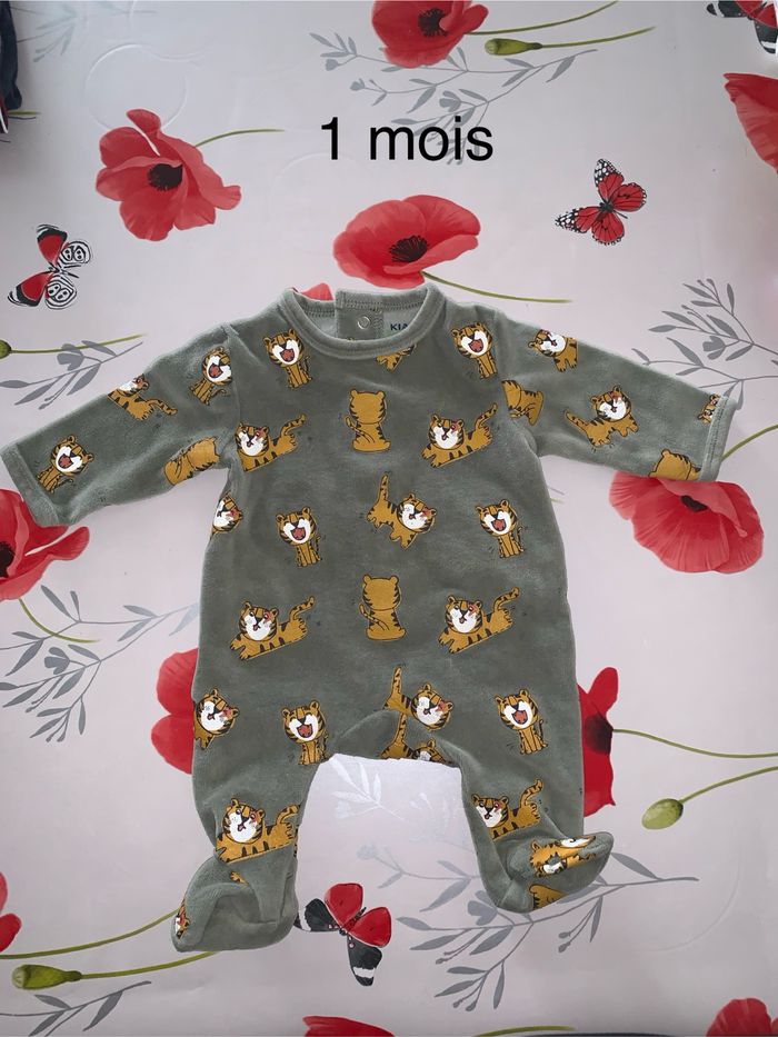 Pyjama motif tigre