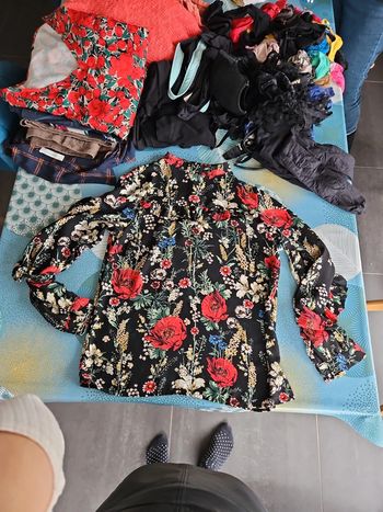 Blouse fleurie