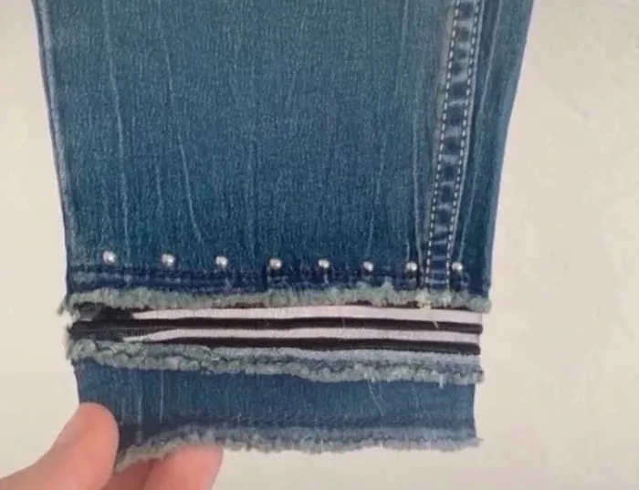 Jeans skinny court neuf avec étiquette - photo numéro 6