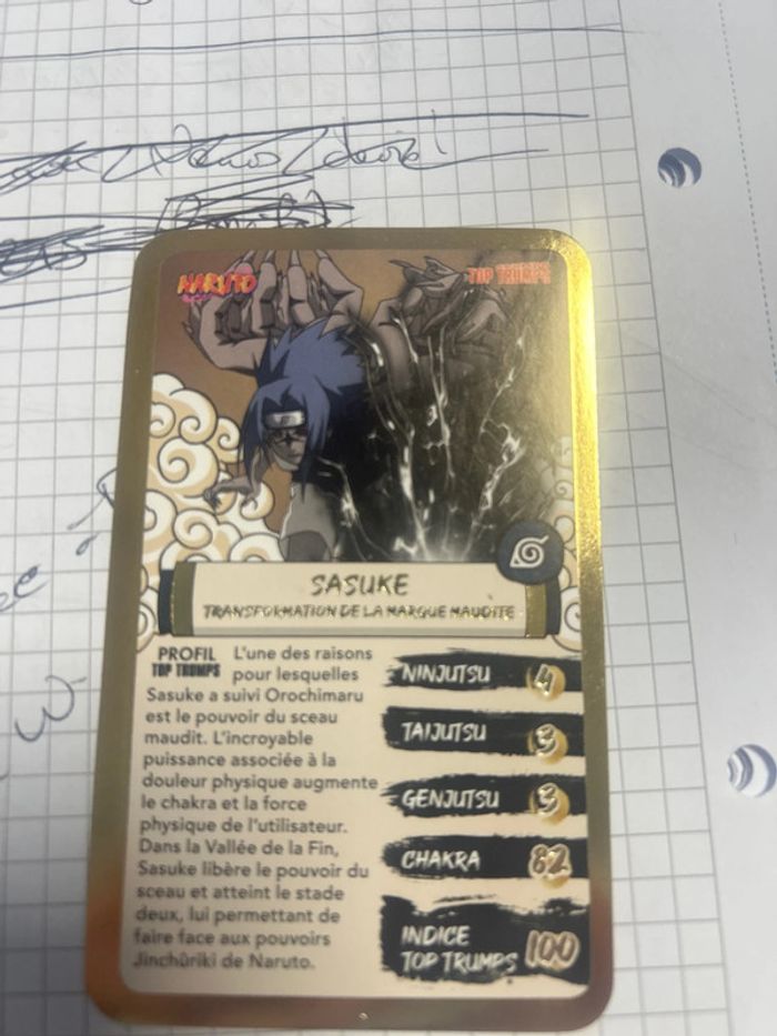 Carte Naruto