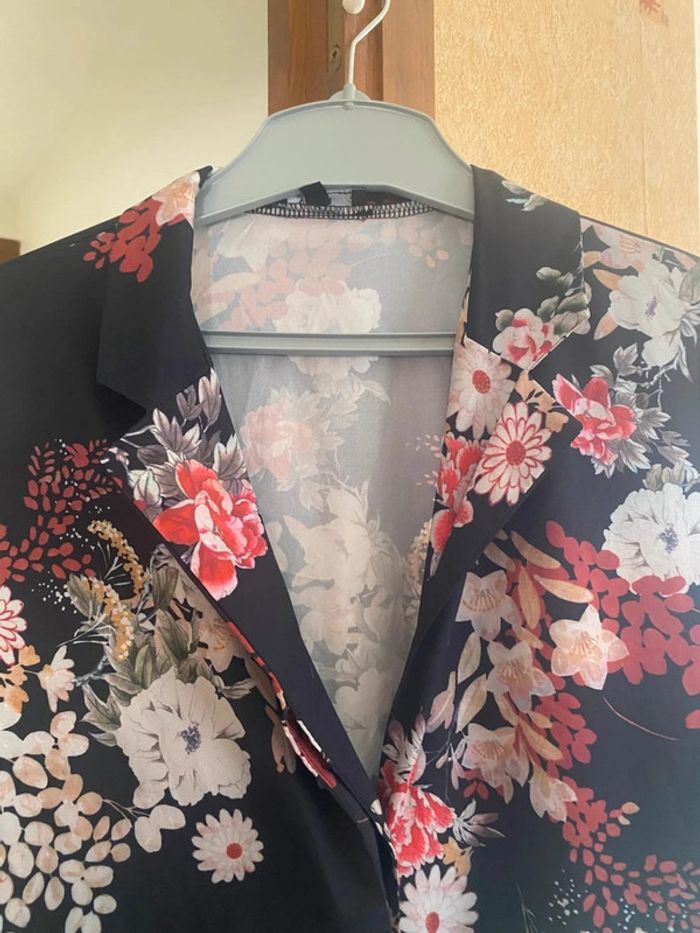 Robe longue manche longue femme marque Vadim très bon etat taille 36 - photo numéro 2