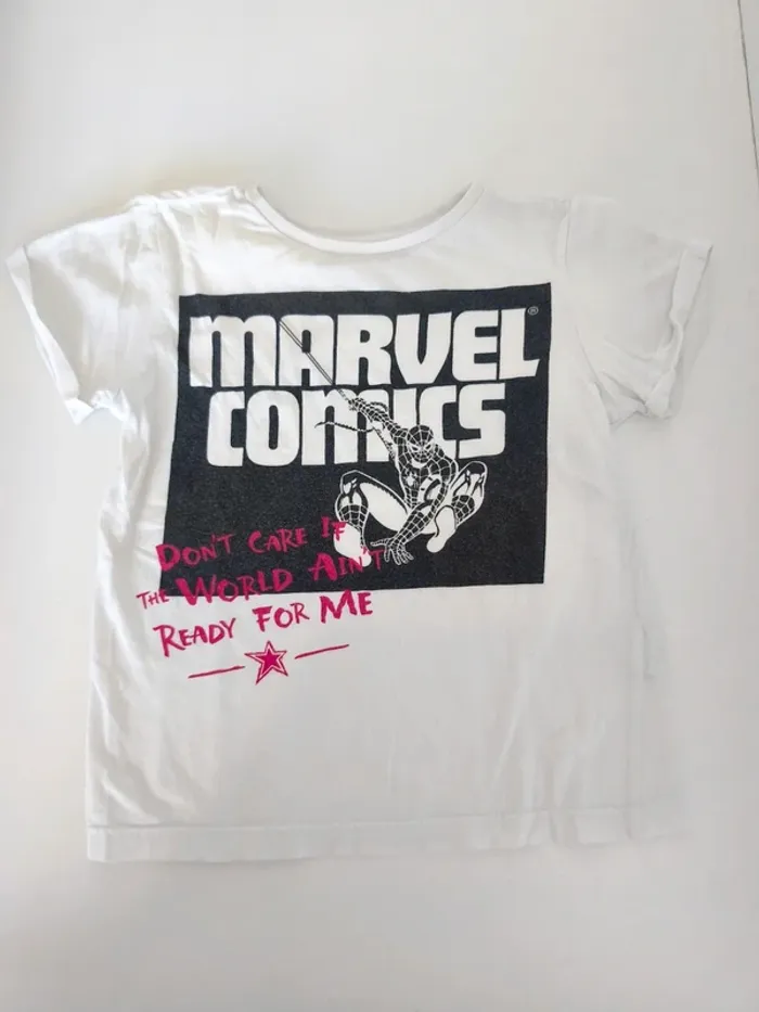 Tee shirt Spiderman Marvel comics