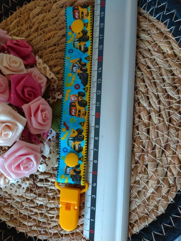 🌿Attache tétine motif TP🌿 - photo numéro 6