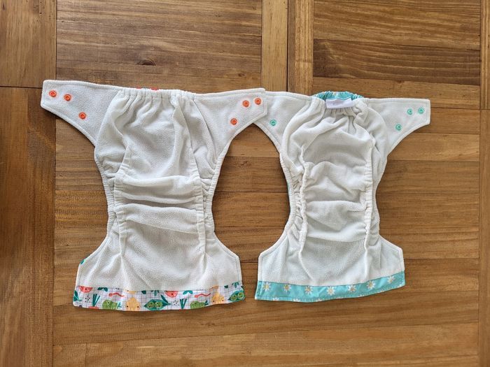 Lot de 2 couches lavables Baba+Boo + 2 Inserts - photo numéro 3