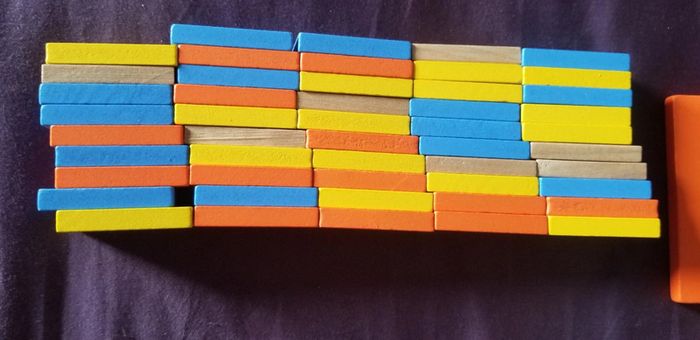 Jeu parcours de domino - photo numéro 3