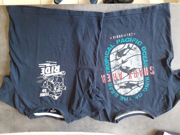 2 tee-shirts manche courte - photo numéro 2