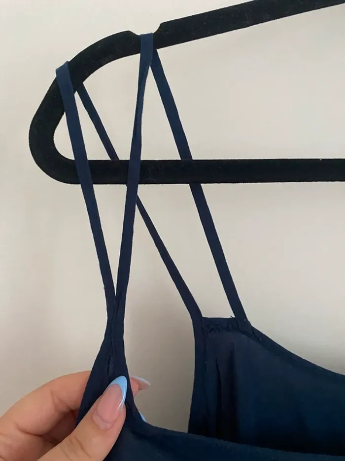 Robe bleu H&M - photo numéro 4