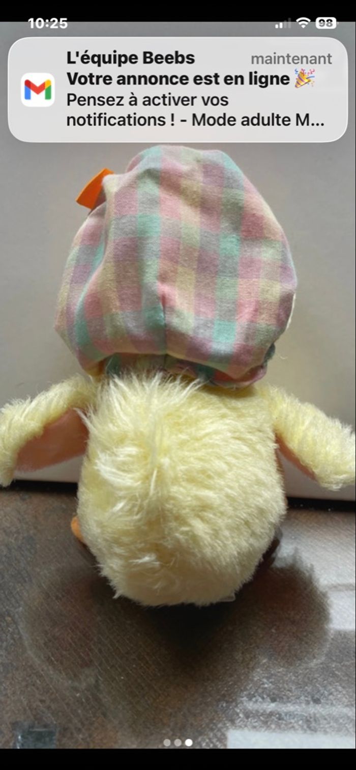 Peluche poussin - photo numéro 3